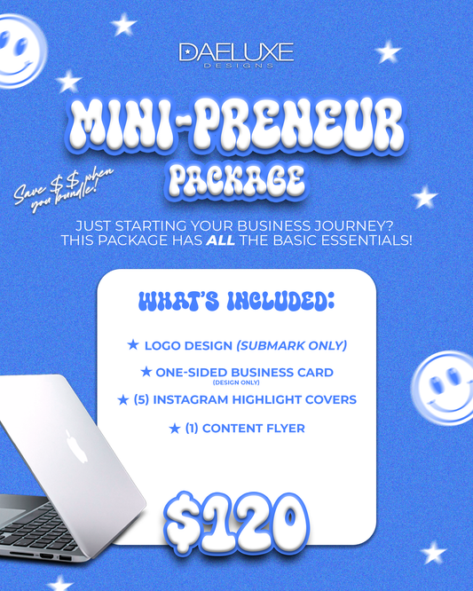 Mini-Preneur Branding Package