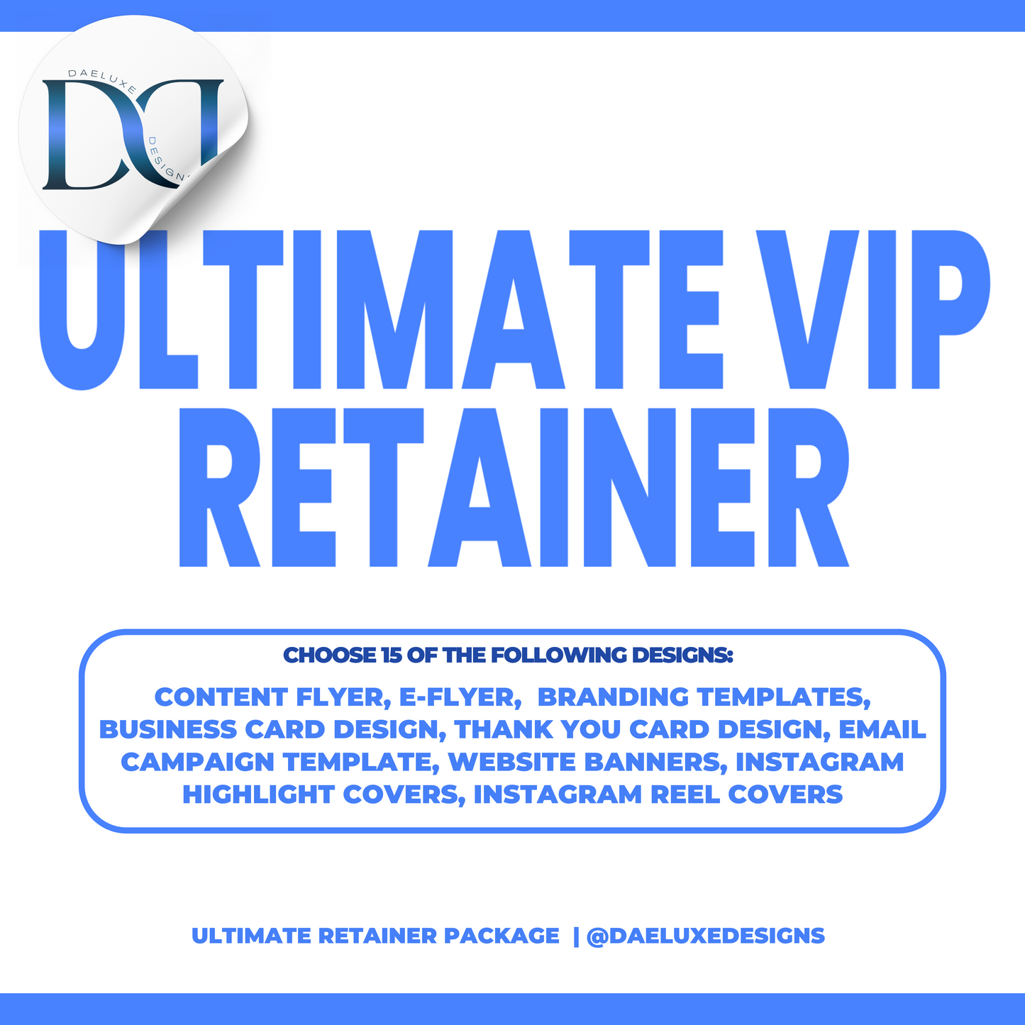 Ultimate VIP Retainer Package