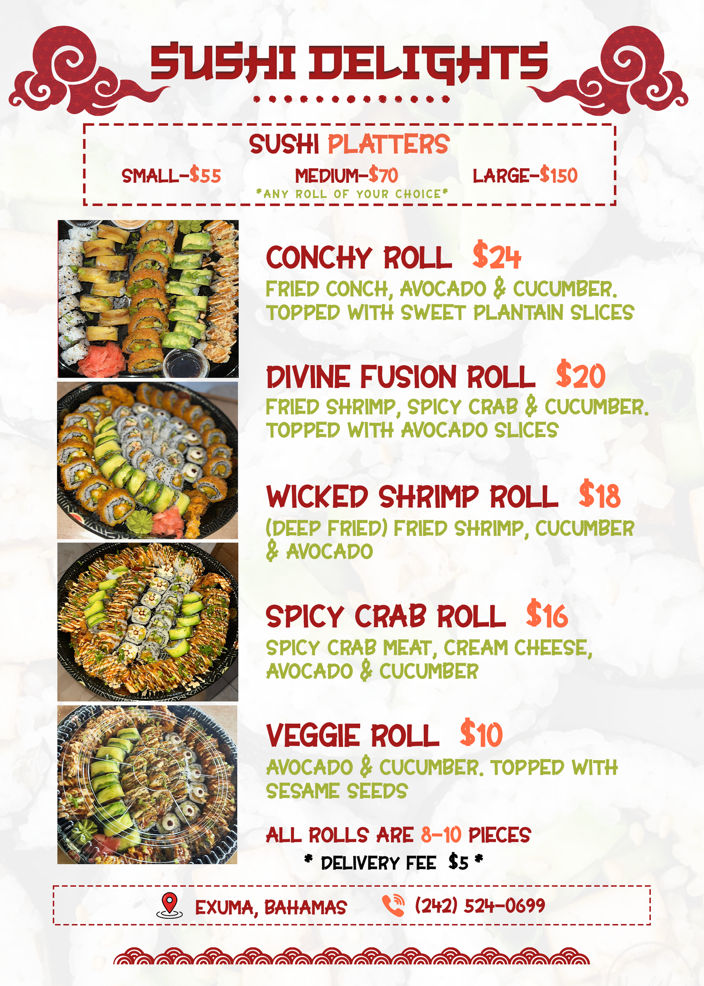 Price List/Menu Design