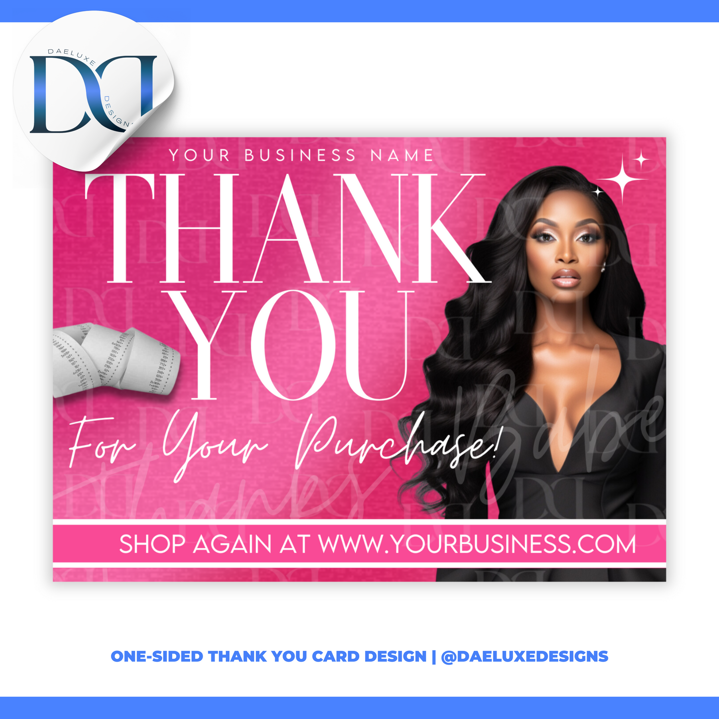 Thank You Card Design