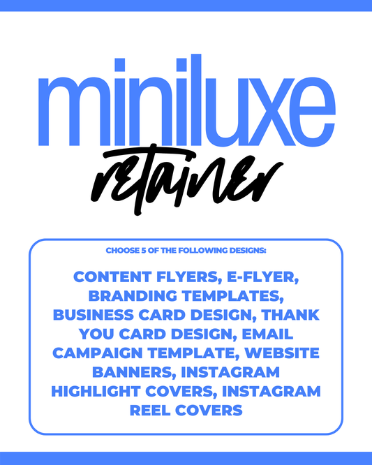 Miniluxe Retainer Package